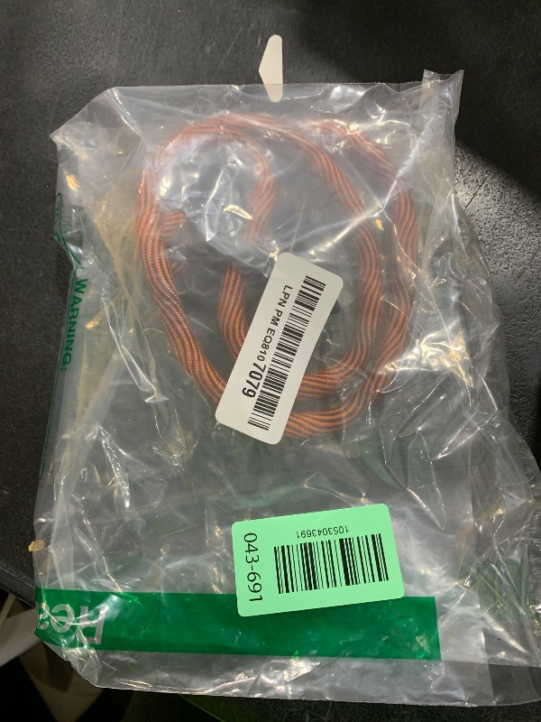 Photo 1 of BTINESFUL 3FT Dog Tie Down, Nylon Rope Short Dog Tether Indoor Training Safety Vehicle Tether for Large Medium Strong Puppy (2/5" *3ft, Orange)