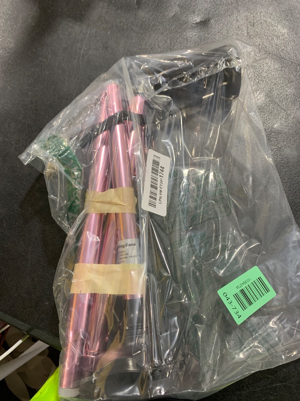 Photo 1 of REHAND Walking Cane for Men & Women - Foldable, Adjustable, Lightweight, Self Standing Pivot Walking Cane, Soft Handle Grip, with Travel Bag, Walking Sticks for Seniors & Adults (Pink)