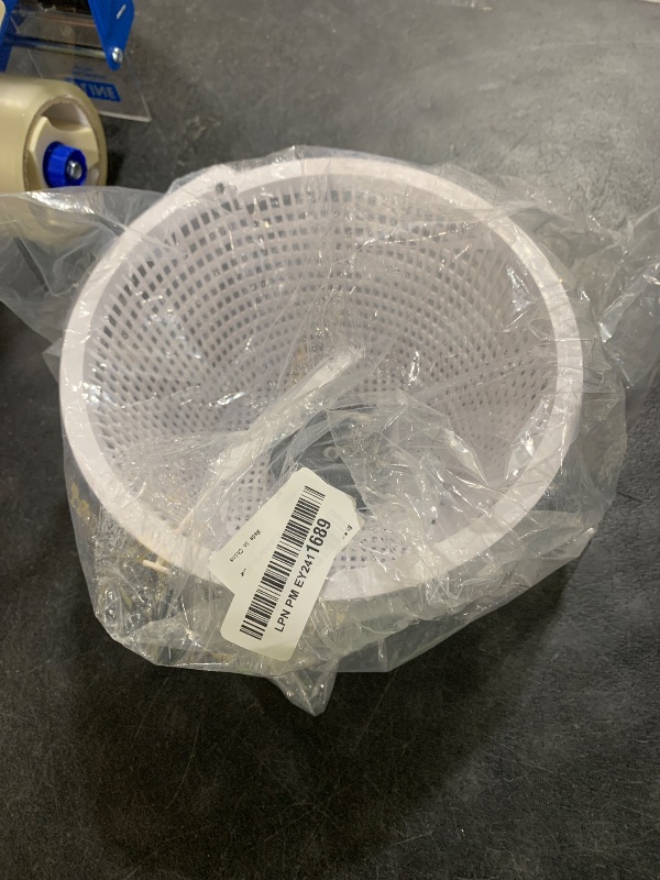 Photo 1 of ZTTM Heavy Duty Skimmer Basket for Pool Maintenance, 8" Weighted Skimmer Basket for SP1070,Included Weight and Handle for Ease of Use