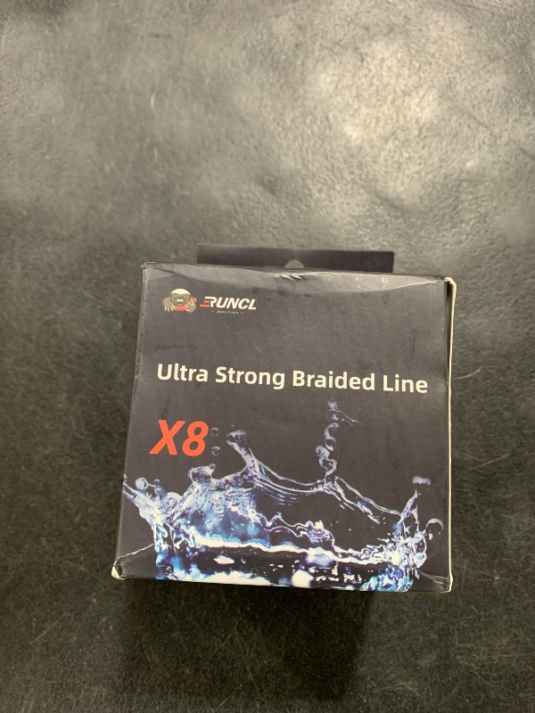 Photo 1 of RUNCL Braided Fishing Line, 8 Strand Abrasion Resistant Fishing Line Braid, Super Durable, Smooth Casting, Zero Stretch, Smaller Diameter, Hi Vis, 328-1093 Yards, 12-100LB(85LB,1093yds)
