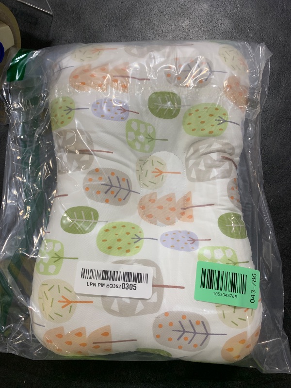 Photo 1 of WelsLife Soft Hypoallergenic Baby Head & Neck Support Organic Cotton Cover Machine Washable (Lime Tree)