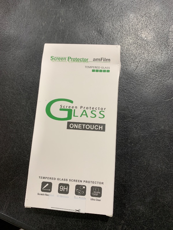 Photo 1 of amFilm Auto-Alignment OneTouch for Samsung Galaxy S25 Edge 6.7" Screen Protector + Camera Lens Protector, Tempered Glass, 30 Seconds Installation, Bubble Free, Case Friendly, Anti-Scratch [2+2 Pack]
