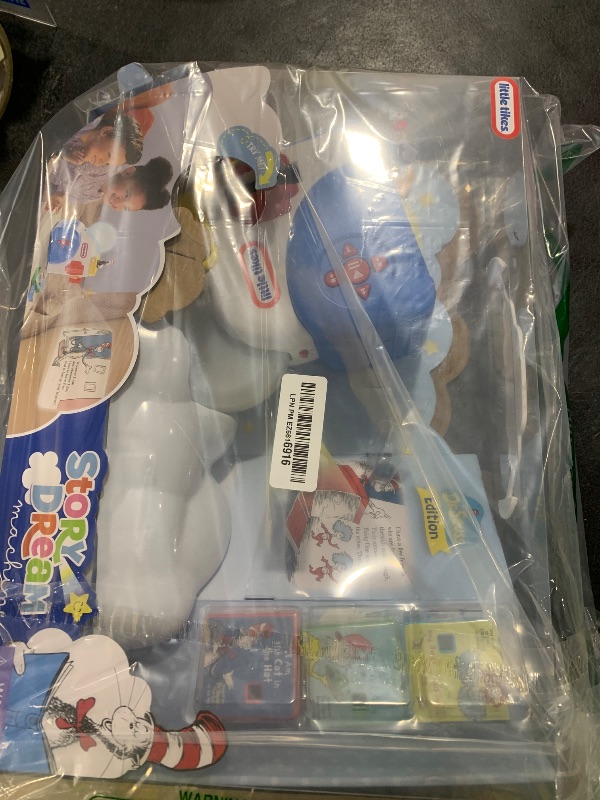Photo 1 of Little Tikes Story Dream Machine Dr. Seuss Starter Pack, Storytime, Books, Audio Play Character, Gift and Toy for Toddlers and Kids Girls Boys Ages 3+ Years