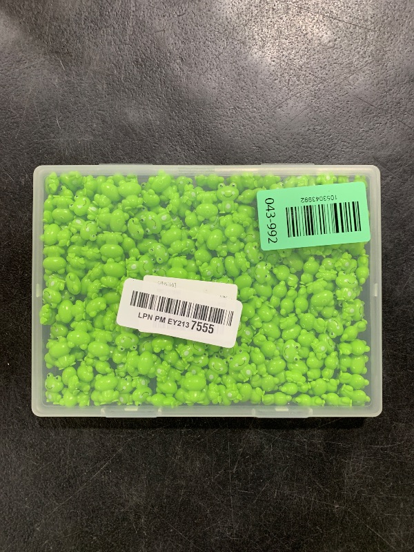 Photo 1 of FXMHEHBB 200 Pack Mini Green Plastic Frogs, Small Frog Figurine Tiny Frogs to Hide Fairy Garden Miniature Dollhouse Home Decor Frog Decorations