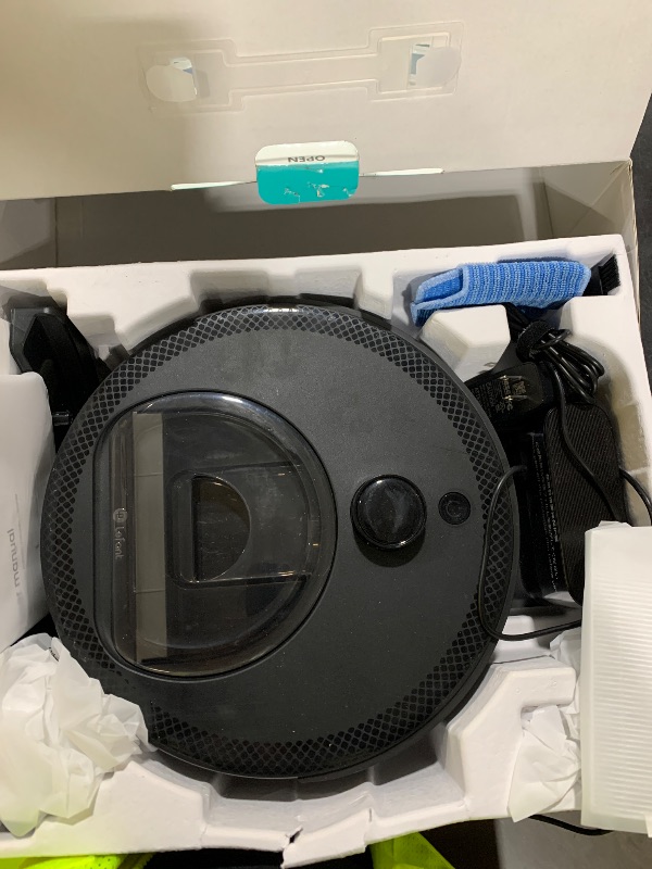 Photo 1 of Lefant LiDAR Robot Vacuum and Mop, 450ml Visible Dustbin, Upgraded 190° PSD Obstacle Avoidance, Customized Cleaning, Multi-Floor Mapping, 150 Mins Runtime, WiFi/Alexa/APP, Pet Hair & Carpets, M330 Pro