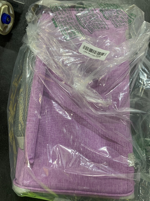Photo 1 of Mr. Peanut's Monterey Series Airline Compliant Horizontal Backpack Pet Carrier (Lavender)