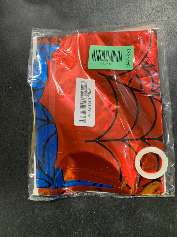 Photo 1 of FANGBBO Spider Theme Happy Birthday Banner Party Decorations Balloons Letters Signs Superhero Party Supplies for Boy
