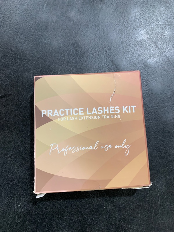 Photo 1 of Embagol 100 Pairs Practice Lashes Kit for Eyelash Extensions Training Strips Training Lashes for Lash Mannequin Head Lash Extension Supplies Beginner Friendly