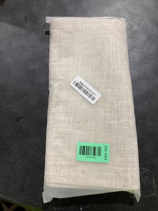 Photo 1 of homing Cotton Linen Placemats Set of 6, Cloth Washable Farmhouse Dining Table Mats for Indoors & Outdoors, Easy to Clean, Neutral Beige, 13 x 19 Inch