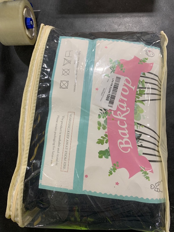 Photo 1 of 40 ft x 10 ft Wrinkle Free Black Backdrop Curtain for Parties, 8 Panels 10ft Polyester Black Photo Backdrop Drapes for Graduation Birthday Wedding Party Stage Curtains, Thick Bulk Background Curtains