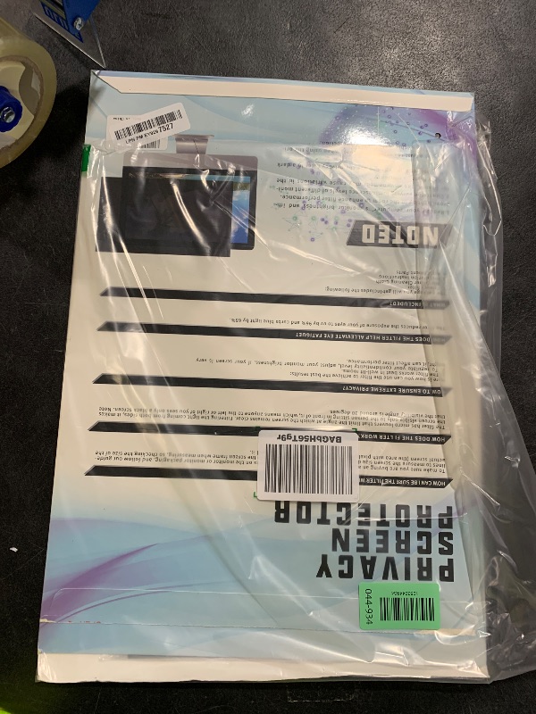 Photo 1 of 20 Inch Privacy Screen for Computer Monitor Eye Protection Anti Glare Blue Light Monitor Privacy Shield Screen 20 Inch 16:9 Aspect Ratio [2 Pack]