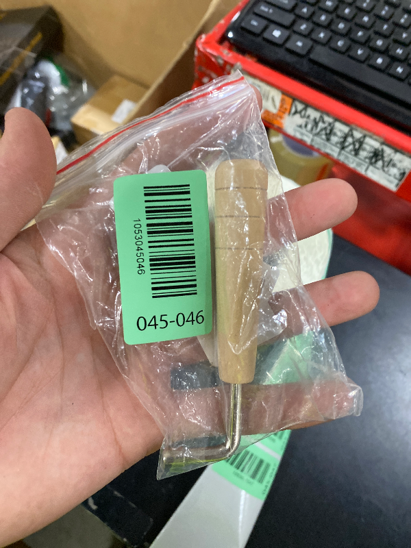 Photo 1 of MILISTEN Piano Tuning Wrench Professional Lyre Harp Adjustment Wrench Music Instrument Tuning Wrench