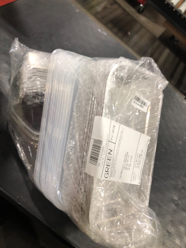 Photo 1 of 10 Pack Stainless Steel Food Storage Containers with Airtight Leak-Proof Lids, 34oz Reusable Meal Prep Lunch Boxes, Freezer & Dishwasher Safe Metal Containers for Leftovers & Snacks