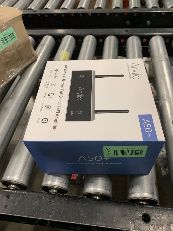 Photo 1 of AirPlay 50W x 2 Stereo Amplifier for Home Audio Speakers - Multiroom Wireless Music Streaming with WiFi & Bluetooth - Spotify & Tidal Support | Arylic Up2stream A50+