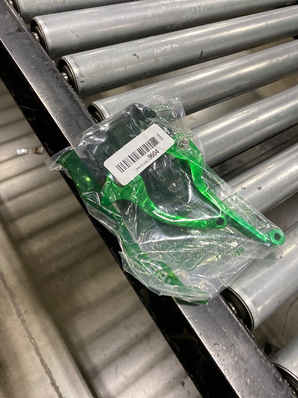 Photo 1 of JFG RACING Motorcycle Brake Clutch Lever 7/8'' 22mm Folding Levers Aluminum Alloy Universal for CRF50 KLX SSR TTR 110 125 150 200 250cc Dirt Pit Bike ATV Mini Bike Green