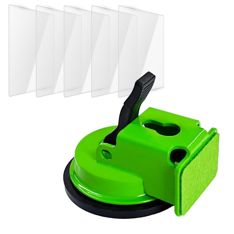 Photo 1 of NAACOO Heavy Duty Floor Gap Fixer Tool, Made of Iron & Enhanced Suction Cup. with 5pcs Sticky Pads for Deeper Texture Laminate/Vinyl Flooring Tools.