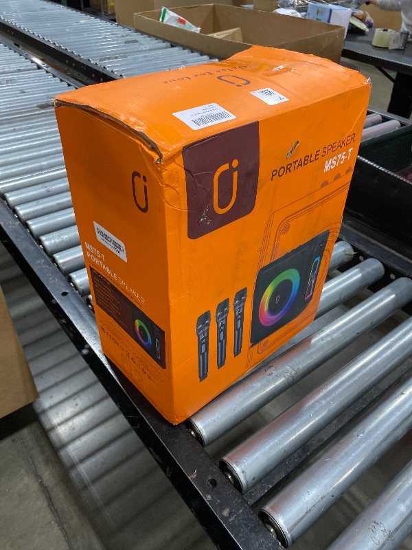 Photo 1 of voice of love portable speaker with microphones 