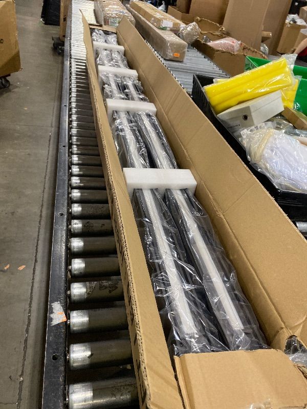 Photo 1 of kadision 8FT LED Linear Light, 3CCT 100/90/80/70/60W 0-10V Dimmable, Suspended Architectural Linear LED Light Fixture with Up/Down Lighitng for Office, Retail, ETL-Listed 4-Pack