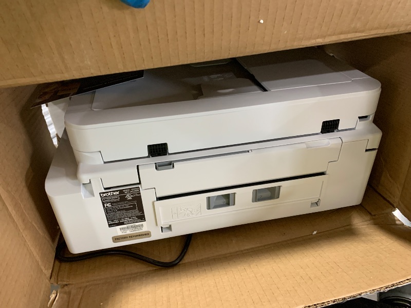 Photo 1 of Brother MFC-J4335DW INKvestment Tank All-in-One Printer with Duplex and Wireless Printing Plus Up to 1-Year of Ink in-Box (Renewed Premium), White