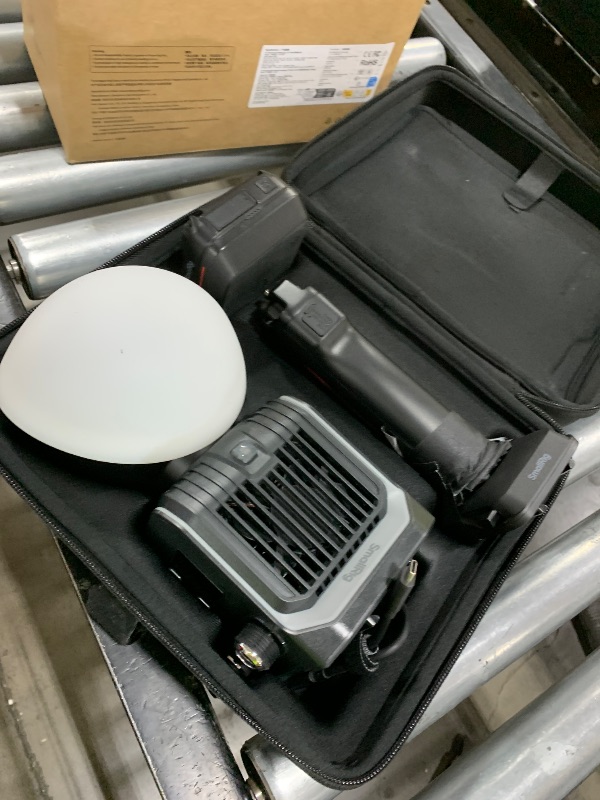 Photo 1 of SmallRig RC 100C RGBWW LED Video Light, App Control, 100W Mini COB Continuous Output Lighting, Handheld Spotlight 2700-10000K/CRI 96+/TLCI 98+/12 Effects, 11000Lux/1m, with Battery Grip Handle, 5383