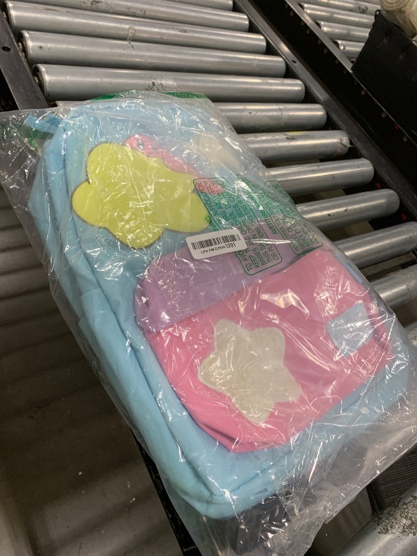 Photo 1 of Bioworld Kirby Stars 17" Pink & Blue adult Backpack