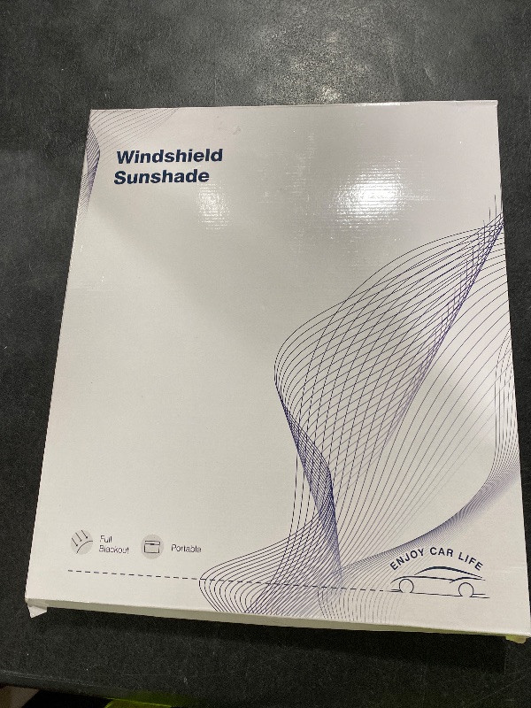 Photo 1 of REEVAA 2025 Upgraded Car Windshield Sun Shade [99% Sun Protection for Ultimate Interior Protection] Keep Cool, Foldable Sunshade Car Accessories with Storage Bag for Van/MPV | 3XL (75" x 37")