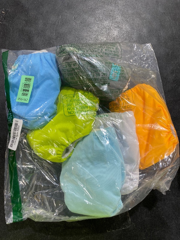 Photo 1 of ALVABABY 6pcs with 12 Inserts Baby Cloth Diapers Pocket Newborn Diaper for Less Than 12pounds Baby Snaps Cloth Diapers Nappy