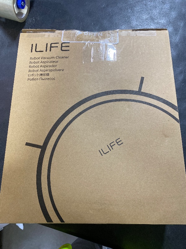Photo 1 of ILIFE V5s Plus Robot Vacuum and Mop Combo with Wi-Fi/App/Alexa, Automatic Self-Charging Robotic Vacuum Cleaner, Slim and Quiet, Cleans Hard Floors Carpets and Pet Hair (V5s Pro Upgrade Version)