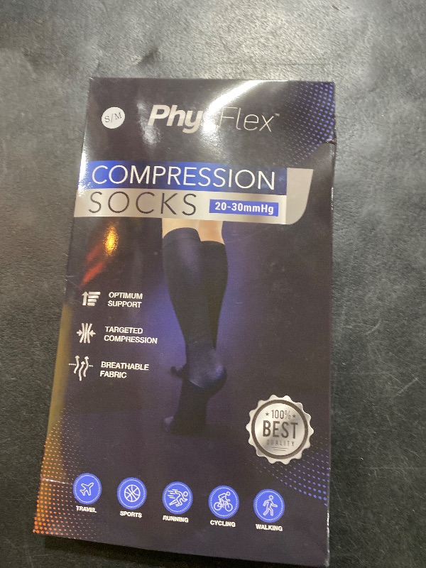Photo 1 of Compression Socks for Women & Men (20-30 mmHg) Support for Travel, Nurses, Pregnancy, Shin Splints, Sports and Everyday Wear