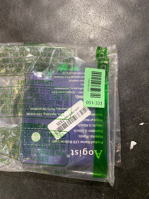 Photo 1 of 100PCs Mini Led Lights, Led Balloons Light up Balloons for Party Decorations Neon Party Lights for Paper Lantern Easter Eggs Birthday Party Wedding Halloween Christmas Decoration - Blinking White