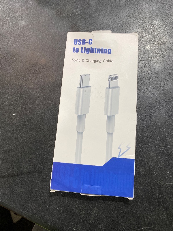 Photo 1 of USB C to Lightning Cable (2pack 10 ft), Apple MFi Certified iPhone Fast Charger 3m, Power Delivery Original Type C Charging Cord for Apple iPhone 13/12/11 Pro/11/XS MAX/XR/8/7/6s Plus,iPad (White)