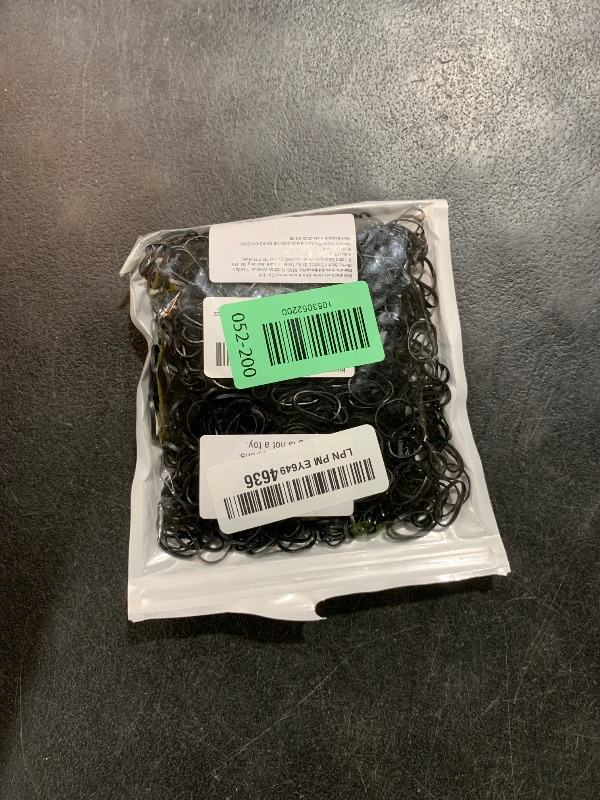 Photo 1 of Hicarer 1000 Mini Rubber Hair Bands Soft Elastic Bands for Hair Braids