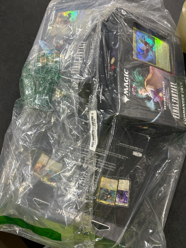 Photo 1 of Magic: The Gathering - Final Fantasy Commander Deck Bundle (Includes All 4 Decks)