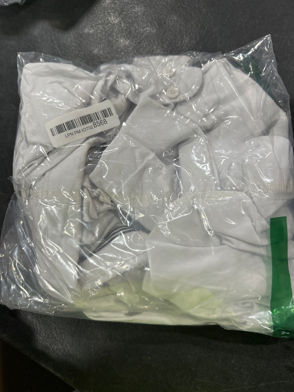 Photo 1 of J.VER Men's Cotton Button Down Oxford Shirts Regular Fit Long Sleeve Casual Business Shirt with Pocket A-White 3X-Large