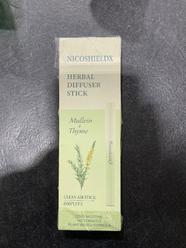 Photo 1 of Herbal Diffuser Stick - Non Electric - Plant-Based Lifestyle Tool with Mullein, Thyme & Mint for Lung Cleasing Refreshing Oral Comfort, Up to 600 Uses