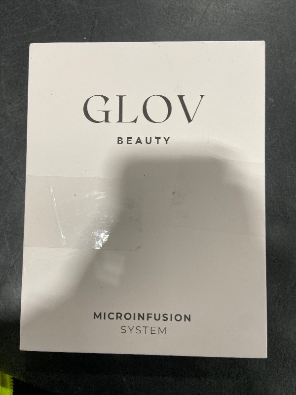 Photo 1 of Glov Beauty Micro Infusion System - 0.25mm 24k Gold Cosmetic Facial Stamp with Hyaluronic Acid & Peptide Serum Ampoules - At-Home Hydrating & Plumping Glow Kit for Face & Lips