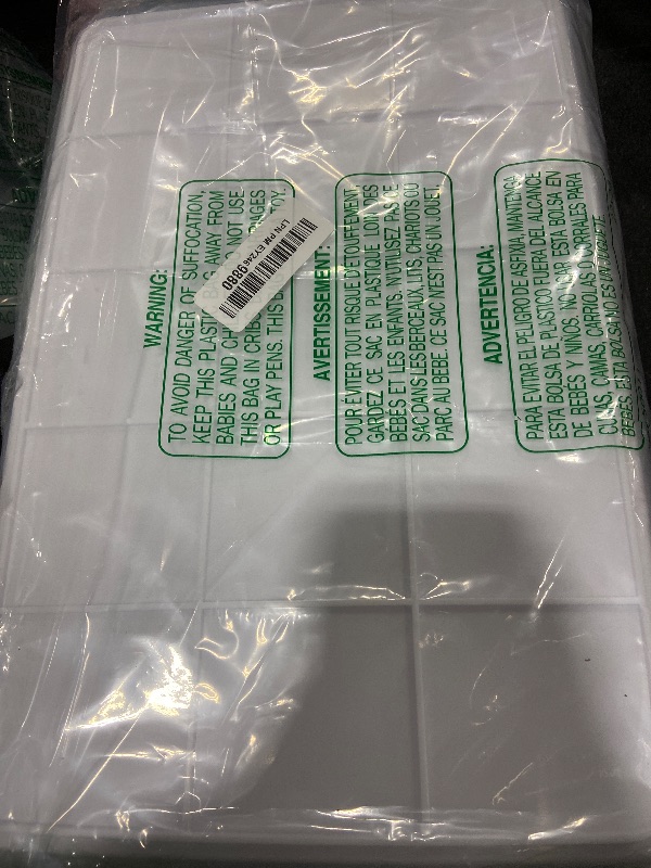 Photo 1 of 4-Pack Plastic 16" x 11" Large White Serving Trays Set - Reusable Serving Platters for Cookie, Appetizer, Charcuterie, Snack, Dessert, Party Food Display - Stackable Kitchen CounterTop Tray, BPA Free