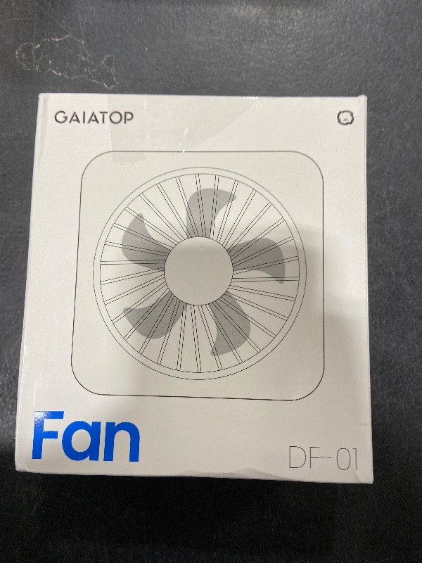 Photo 1 of Gaiatop USB Desk Fan, 5 Inch Small Portable Table Desktop Fans with Strong Wind Ultra Quiet 3 Speeds and 180° Tilt Folding, Mini Personal Cooling Essentials For Office Home Bedroom Dorm Kitchen Purple