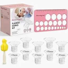 Photo 1 of Nursi Luna Flange Sizing Kit 10PCS Flange Inserts 13/15/17/19/21mn