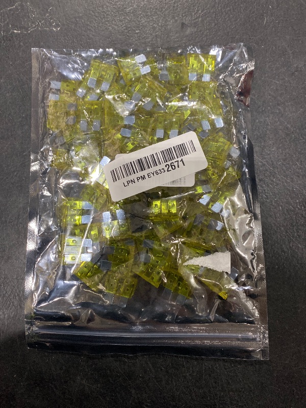 Photo 1 of (80Pcs) 20 Amp Standard Fuse, 20A Car Blade Fuses for Car/RV/Truck/SUV/Motorcycle/Boat