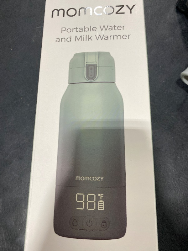 Photo 1 of Momcozy Portable Milk Warmer for Travel – Dual Heating Modes for Breast Milk & Water, Portable Bottle Warmer with Fast Heating & Long Battery Life, 17 Ounces Large Capacity to Meet Your All-Day Needs