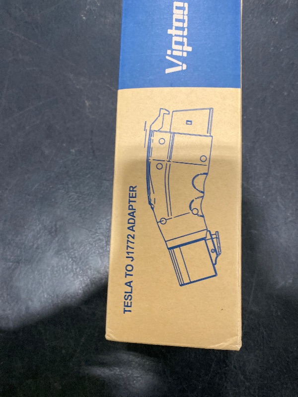 Photo 1 of Adapter for Tesla to J1772 EV Charger [Only to J1772], Converter Up to 60Amp 250V AC with Press-Safety-Lock, Compatible with Tesla High-Powered Connectors, Destination/Mobile Chargers,White