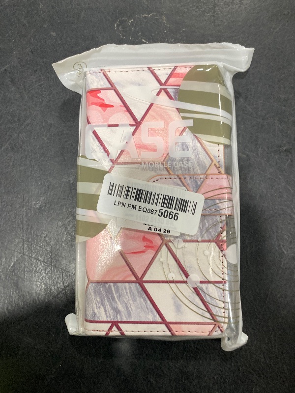 Photo 1 of Wallet Case for Galaxy S24 FE / S24 Fan Edition 5G / SM-S721, [Detachable Magnetic Case] Luxury Cash Credit Card Slots Holder Carrying Flip PU Leather Cover Strap for Samsung S24 FE 5G - Marble