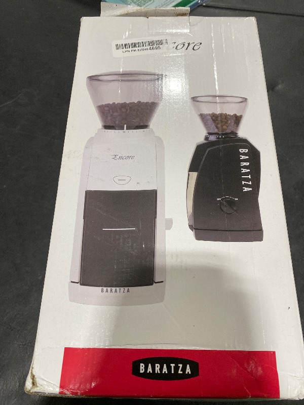 Photo 1 of Baratza Encore Coffee Grinder ZCG485BLK, Black