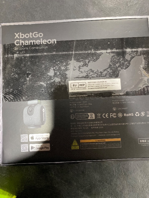 Photo 1 of XbotGo Chameleon AI Auto Sports Action Camera - 4K 60FPS Soccer Camera and Basketball Tracking Camera for Team Sports, Live Streaming, No Subscription, Works with iOS & Android (Lava Graphite)