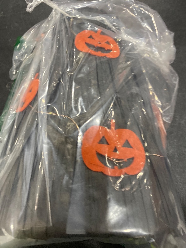 Photo 1 of Mud Pie Halloween Pumpkin LED Light, Sound and Motion Broom