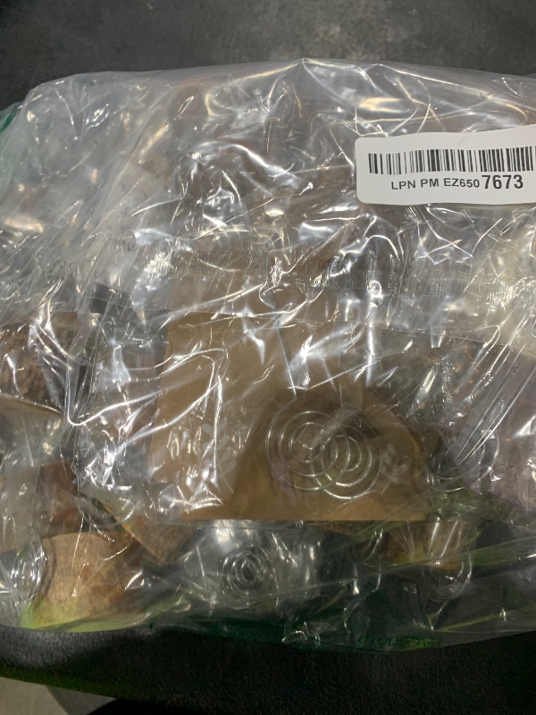 Photo 1 of 30 Pcs Rustic Wood Place Card Holders with Swirl Wire Wooden Bark Memo Holder Stand Card Photo Picture Note Clip Holders 5.8" and Kraft Place Cards Bulk for Wedding Party Table Number Name Sign