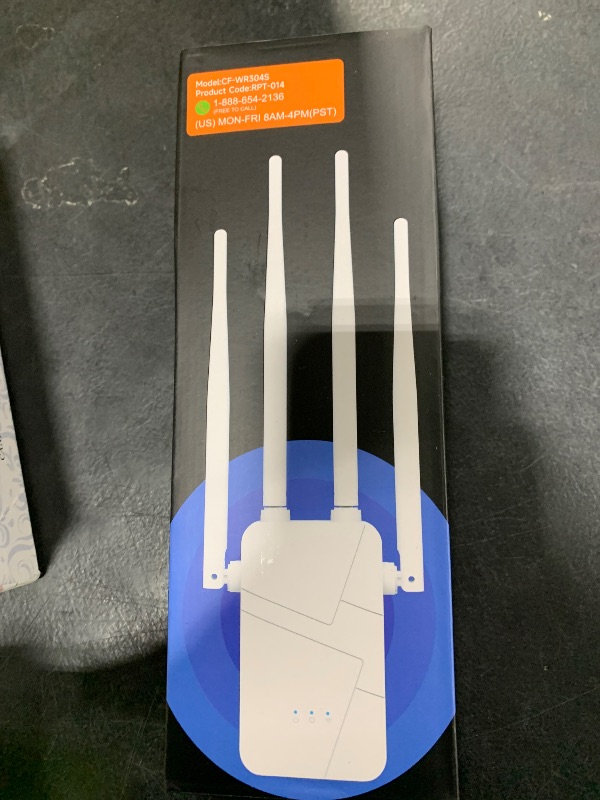Photo 1 of 2025 WiFi Extender Signal Booster for Home, 15000sq.ft Wireless Internet Repeater, Long Range WiFi Booster and Signal Amplifier w/Ethernet Port, WiFi Router Extender Support 99% Devices, 1-Tap Setup