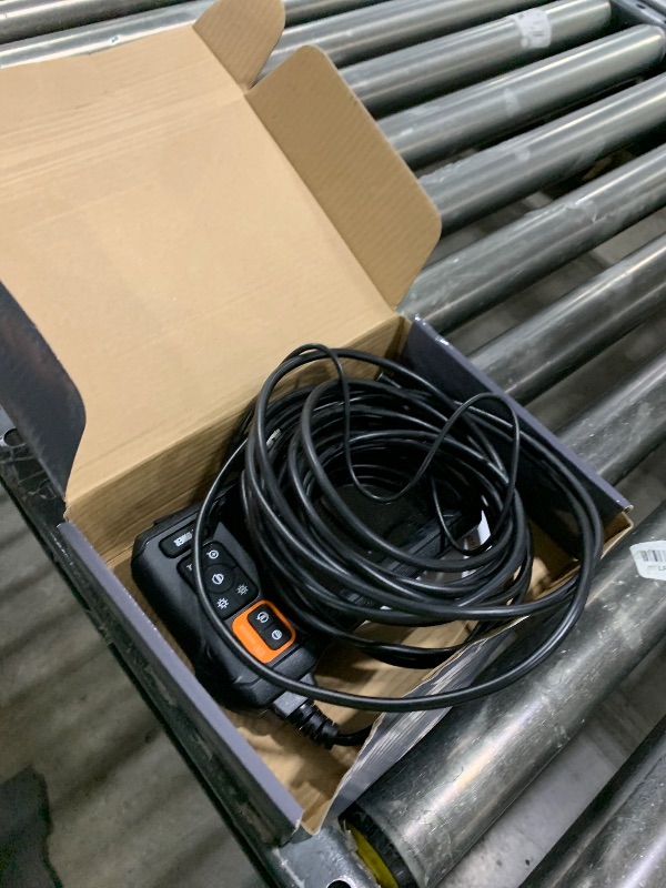 Photo 1 of Endoscope Camera with Light, Borescope Camera with 4.3" IPS Screen, 1920P HD with 8 LED Lights, 16.4FT Semi-Rigid Cord, IP67 Waterproof Endoscope for Sewer, Cool Gadgets & Tools for Men