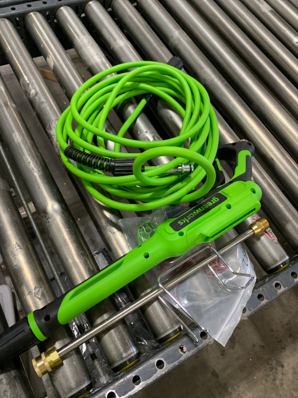 Photo 1 of Greenworks Pro Brushless 2700 PSI (CSA Certified) 2.3 GPM Max / 1.2 GPM Electric Pressure Washer (Foldable Handles, Rugged Steel Frame, 25 FT Hose, 35 FT GFCI Power Cord)